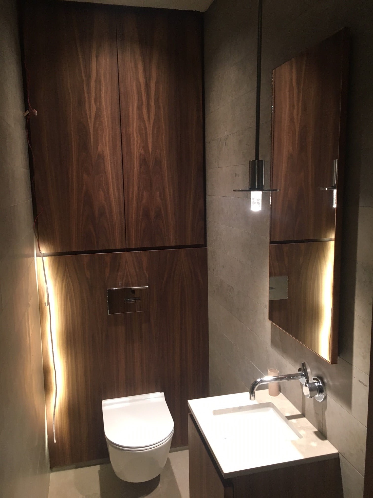 Specialsnickerier i badrum